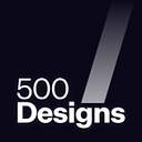 500 Designs logo