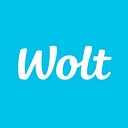 Wolt - English logo