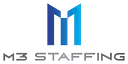 M3 Staffing logo