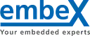 embeX logo