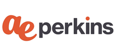 AE Perkins logo