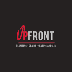 Upfront Plumbing Drains Heating and Air logo