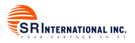 S R International logo