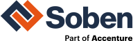 Soben part of Accenture logo