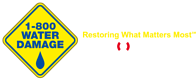 1-800 Water Damage logo