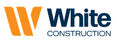 White Construction logo