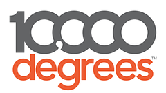 10,000 Degrees logo