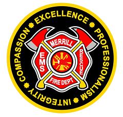 Merrill Fire Department logo