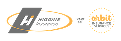 Higgins Insurance, part of Orbit Insurance Services logo