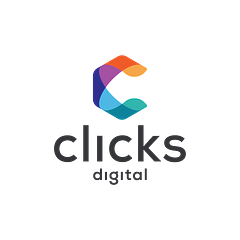 clicks digital logo