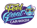 Feel Great Car Wash logo