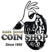 San Jose Coin Shop logo