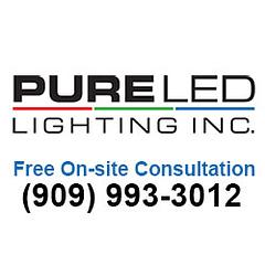 Pure LED Lighting Inc. logo