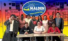 Malden Public Schools logo