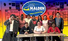 Malden Public Schools logo