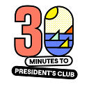 30 Minutes to President's Club logo