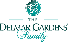 The Delmar Gardens Family logo