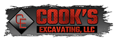 Cook's Excavating logo