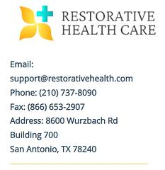 Restorative Health Care logo