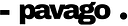 Pavago logo