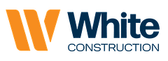 White Construction logo