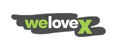 We Love X logo