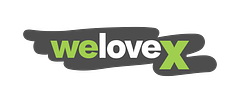 We Love X logo