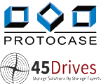 Protocase Inc./45Drives Ltd. logo