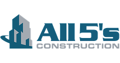 All 5's Construction logo