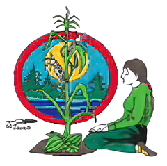 The Indigenous Peoples Garden Inc. logo