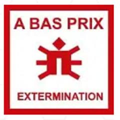 A BAS PRIX EXTERMINATION logo