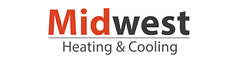 Midwest Heating and Cooling logo
