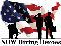 NOW Hiring Heroes logo