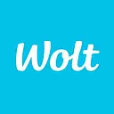 Wolt - English logo
