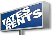 Tates Rents logo