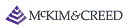 McKim and Creed logo