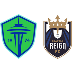 Seattle Reign FC & Sounders logo