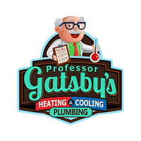 Professor Gatsby's Heating, Cooling and Plumbing logo