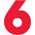 Red 6 logo