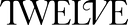 Twelve NYC logo