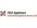 P&D Appliance Commercial Parts and Service logo