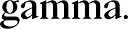 Gamma Media Holdings logo