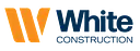 White Construction logo