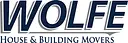Wolfe House & Building Movers. logo