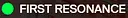 First Resonance logo