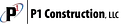 P1 Construction. logo