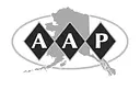 Alaska Aggregate Products. logo