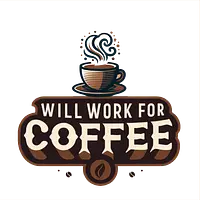 Will Work for Coffee logo