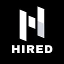 Hired logo