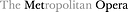 The Metropolitan Opera logo